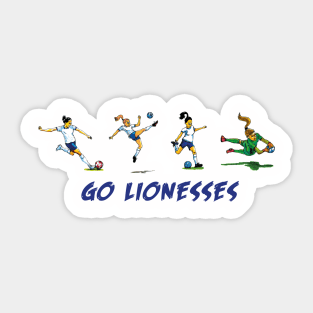 Go Lionesses Sticker